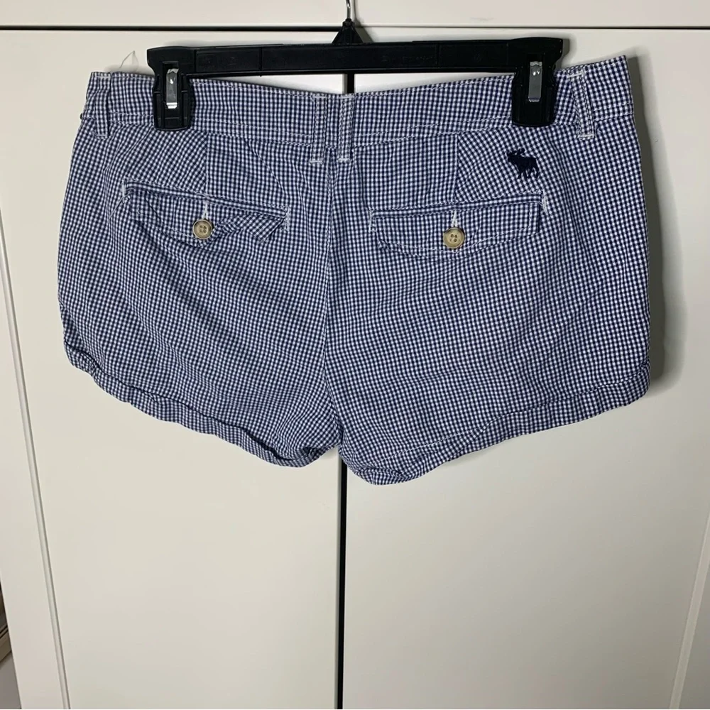 Abercrombie & Fitch Checkered Shortie Shorts - Picture 9 of 12